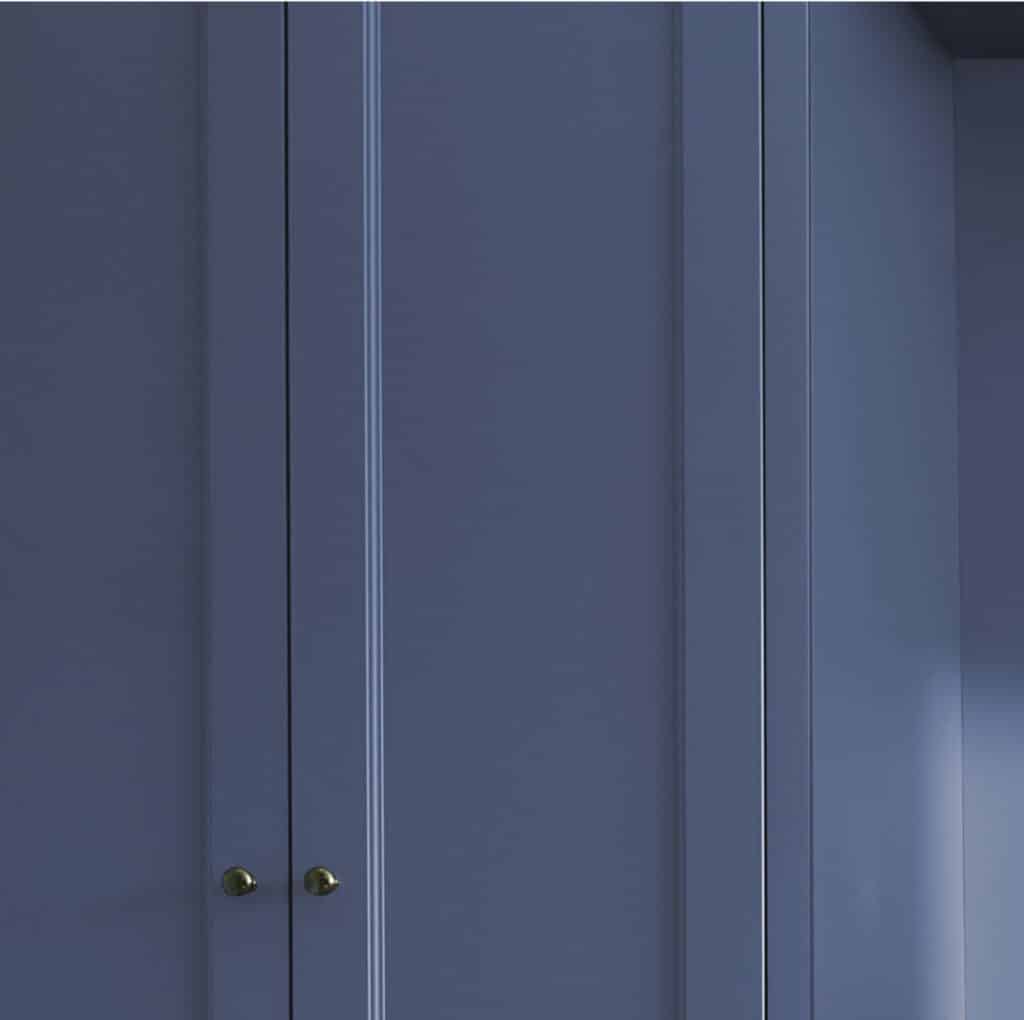 Benjamin Moore Blue Nova Color Of The Year 2024 Setting For Four